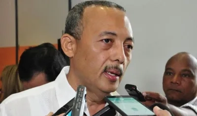 El Gobernador de La Guajira, Wilmer González Brito.