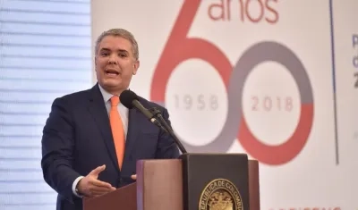 El Presidente de la República, Iván Duque. 