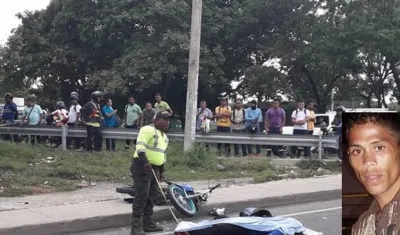 El boxeador murió en el lugar de los hechos.