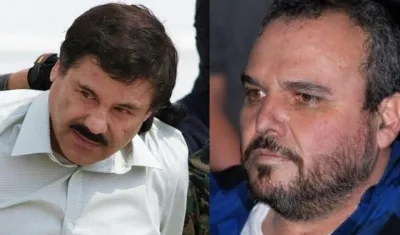 Joaquín 'El Chapo' Guzmán y Jesús 'El Rey' Zambada García.