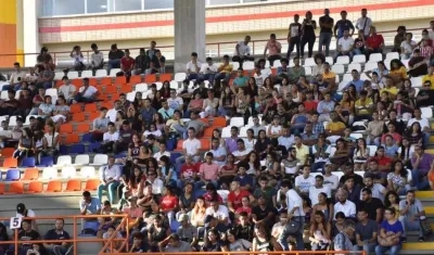 Estudiantes de la Universidad del Atlántico en Asamblea.