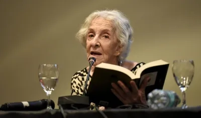 La poeta uruguaya Ida Vitale.