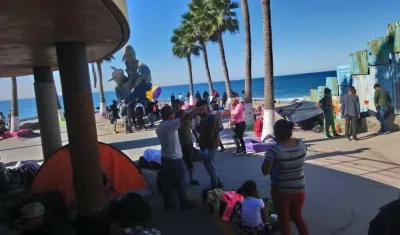 Residentes de Tijuana temen acciones criminales por parte de miembros de las caravanas.