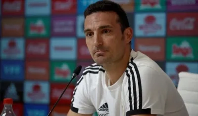 Lionel Scaloni, técnico interino de la selección Argentina. 