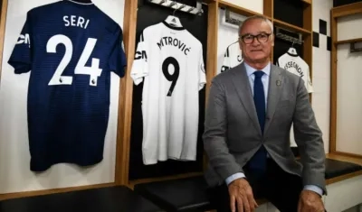 Claudio Ranieri, técnico del Fulham. 