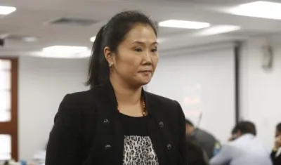 La líder opositora Keiko Fujimori.
