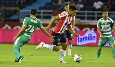 Teófilo Gutiérrez, delantero de Junior. 