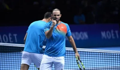 Los colombianos Juan Sebastián Cabal y Robert Farah dejaron una buena imagen en su primera participación en la final.