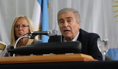 El ministro de Defensa de Argentina, Oscar Aguad.