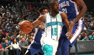 Kemba Walker, jugador de los Hornets. 