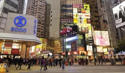 Causeway Bay, en Hong Kong.