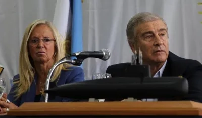 El ministro de Defensa de Argentina, Oscar Aguad.