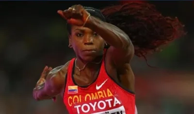 Caterine Ibargüen, candidata a mejor atleta del año.