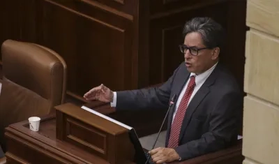 Alberto Carrasquilla, ministro de Hacienda.