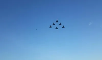 Ensayo de revista aérea.