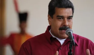Nicolás Maduro, presidente de Venezuela.