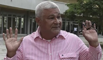 Elías De la Torre, Asistente de Secretaría en el Centro de Servicios Judiciales de Barranquilla.