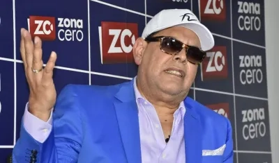 El merenguero Fernandito Villalona.