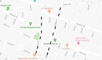 Estos son los cambios viales en las calles 61 y 63.