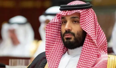 El príncipe heredero saudí, Mohamed bin Salmán.