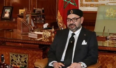 El rey Mohamed VI de Marruecos.