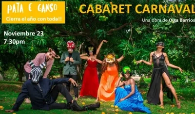 Imagen de la obra 'Cabaret Carnaval'.