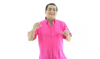 Jorge Oñate en su videoclip.