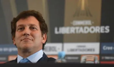 Alejandro Domínguez, presidente de la Conmebol. 