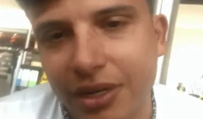 El cantante vallenato Cayito Dangond.