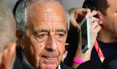 El presidente de River Plate, Rodolfo D'Onofrio.