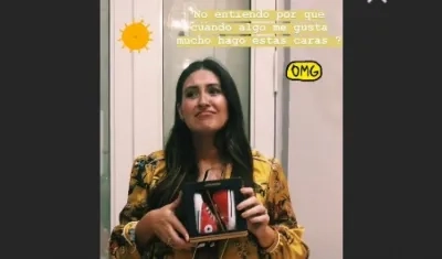 La exSeñorita Colombia Taliana Vargas.