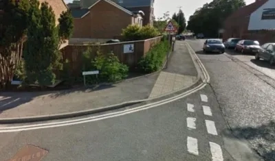 Lugar donde encontraron al bebé momificado.