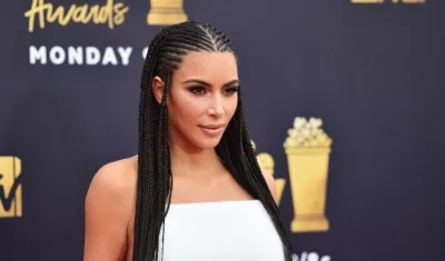 La modelo y empresaria Kim Kardashian.