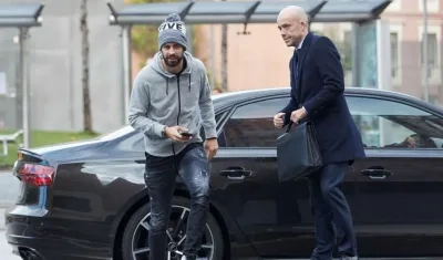 Gerard Piqué, jugador español. 