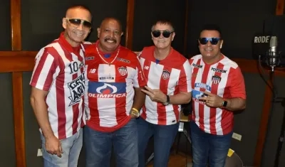 Álvaro Ricardo, Juan Piña, Edwin ‘El fantasma’ Gómez y Charlie Gómez.