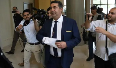 El presidente de Boca Juniors, Daniel Angelici.