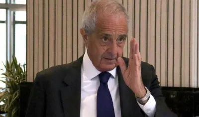 El presidente de River Plate, Rodolfo D'Onofrio.