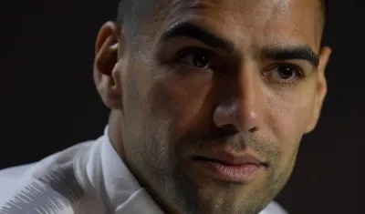 Falcao García, delantero del AS Mónaco. 