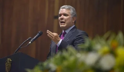 Presidente Iván Duque.