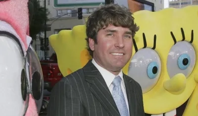 El dibujante Stephen Hillenburg.