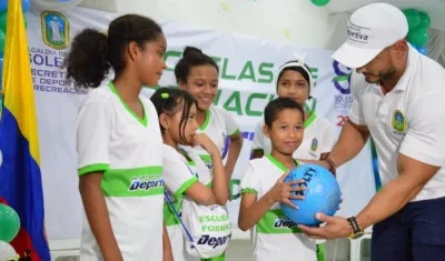 Miguel Cermeño, secretario de Deportes municipal de Soledad. 