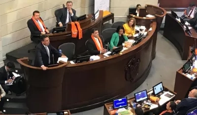 El fiscal general de Colombia, Néstor Humberto Martínez