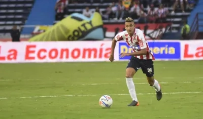 Víctor Cantillo, volante de Junior. 