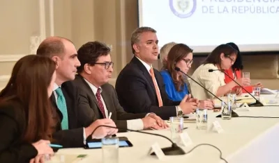 El Presidente de la República, Iván Duque. 