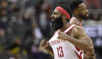 James Harden, jugador de los Houston Rockets. 