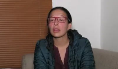 Alejandra, hija de Juan Carlos Montes.