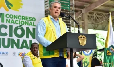 El Presidente de la República, Iván Duque. 