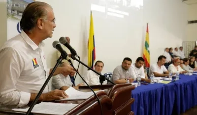 Gobernador del Atlántico, Eduardo Verano De la Rosa