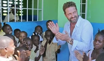 El actor de cine británico Gerard Butler.