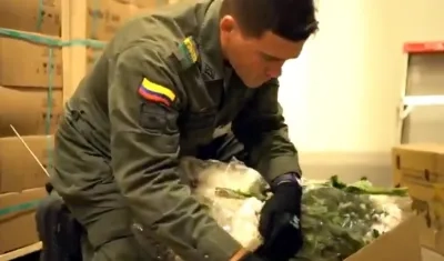 La Policía Nacional incautó de 50 kilos de cocaína que pretendían enviar a Moscú 